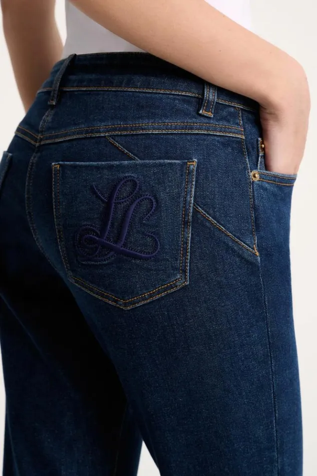 Luisa Spagnoli Pants Ondoso 8211 Flared Denim Jeans Blue 8211 Women Luisa Spagnoli Pants Ondoso 8211 Flared Denim Jeans Blue 8211 Women