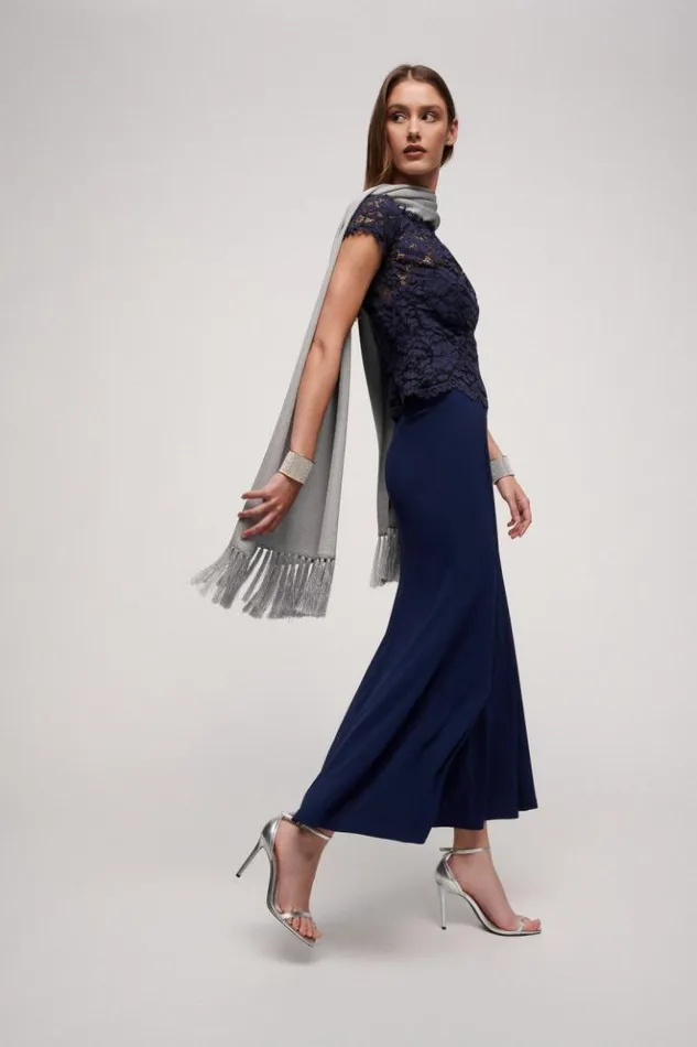 Luisa Spagnoli Scarves And Foulards Zoom 8211 Lurex Stole Grey Melange 8211 Women Luisa Spagnoli Scarves And Foulards Zoom 8211 Lurex Stole Grey Melange 8211 Women