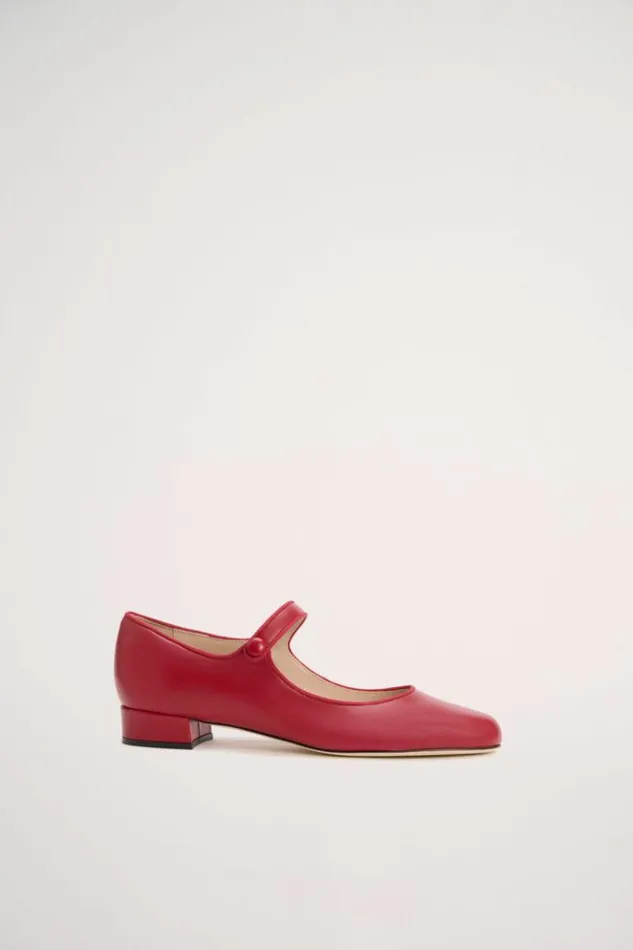 Luisa Spagnoli Shoes And Accessories Uvetta 8211 LowHeeled Pumps 8211 Fashion Show Burgundy 8211 Women