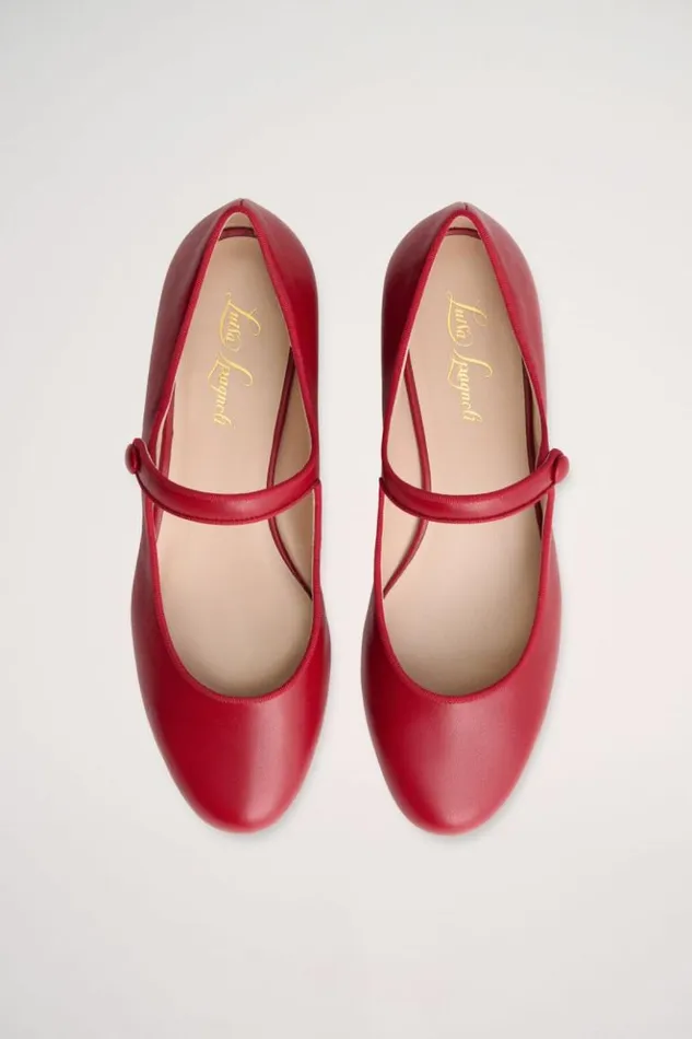 Luisa Spagnoli Shoes And Accessories Uvetta 8211 LowHeeled Pumps 8211 Fashion Show Burgundy 8211 Women Luisa Spagnoli Shoes And Accessories Uvetta 8211 LowHeeled Pumps 8211 Fashion Show Burgundy 8211 Women