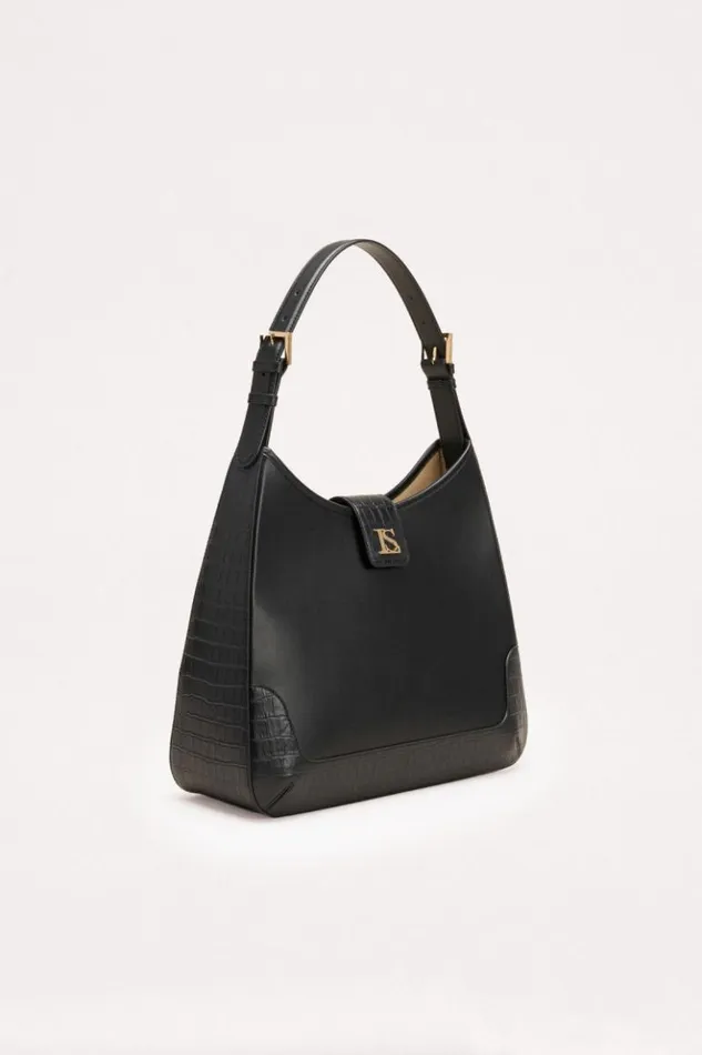 Luisa Spagnoli Shoulder Bags Icapribis 8211 Shoulder Bag Blackgold 8211 Women Luisa Spagnoli Shoulder Bags Icapribis 8211 Shoulder Bag Blackgold 8211 Women