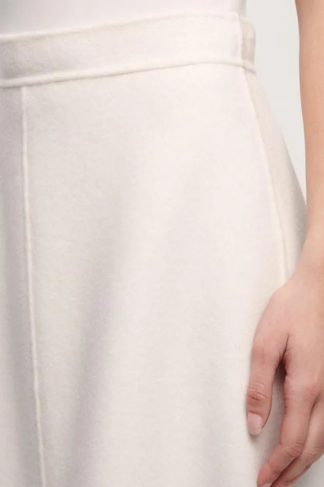 Luisa Spagnoli Skirts And Shorts Frisbi 8211 Wool Skirt Cream 8211 Women Luisa Spagnoli Skirts And Shorts Frisbi 8211 Wool Skirt Cream 8211 Women