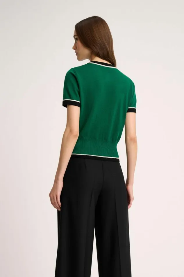 Luisa Spagnoli Tops And TShirts Mansueti 8211 Short Sleeve Top 8211 Women Luisa Spagnoli Tops And TShirts Mansueti 8211 Short Sleeve Top 8211 Women