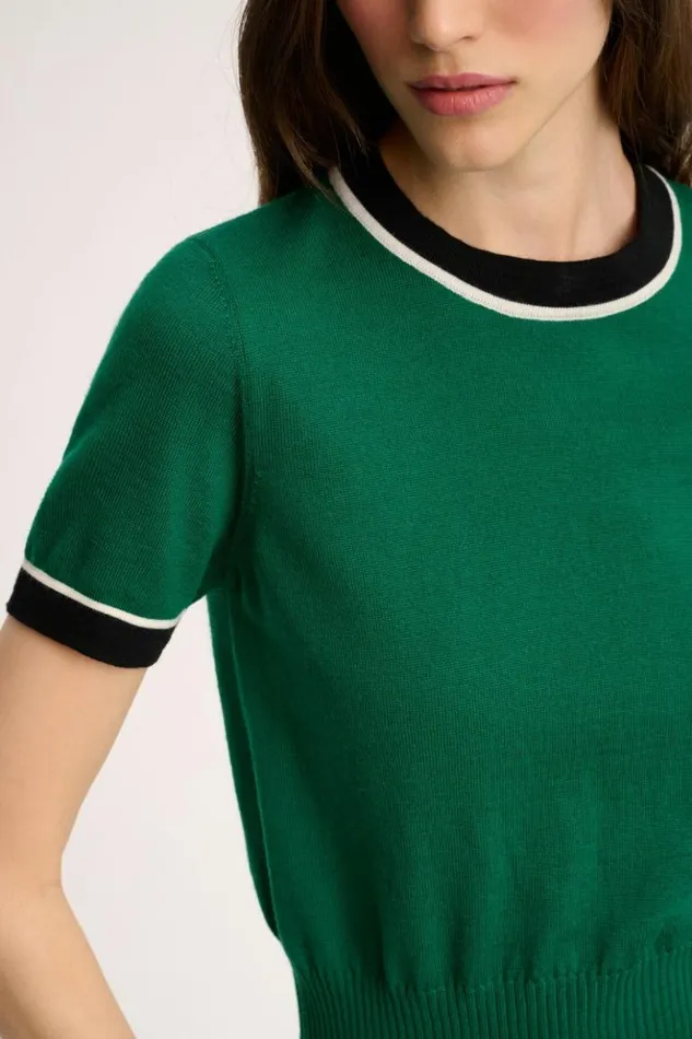 Luisa Spagnoli Tops And TShirts Mansueti 8211 Short Sleeve Top 8211 Women Luisa Spagnoli Tops And TShirts Mansueti 8211 Short Sleeve Top 8211 Women