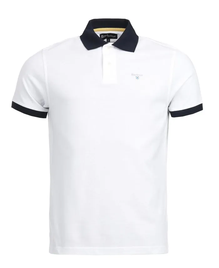 Lynton Polo Shirt Faded Apple Men Barbour Polo Shirts