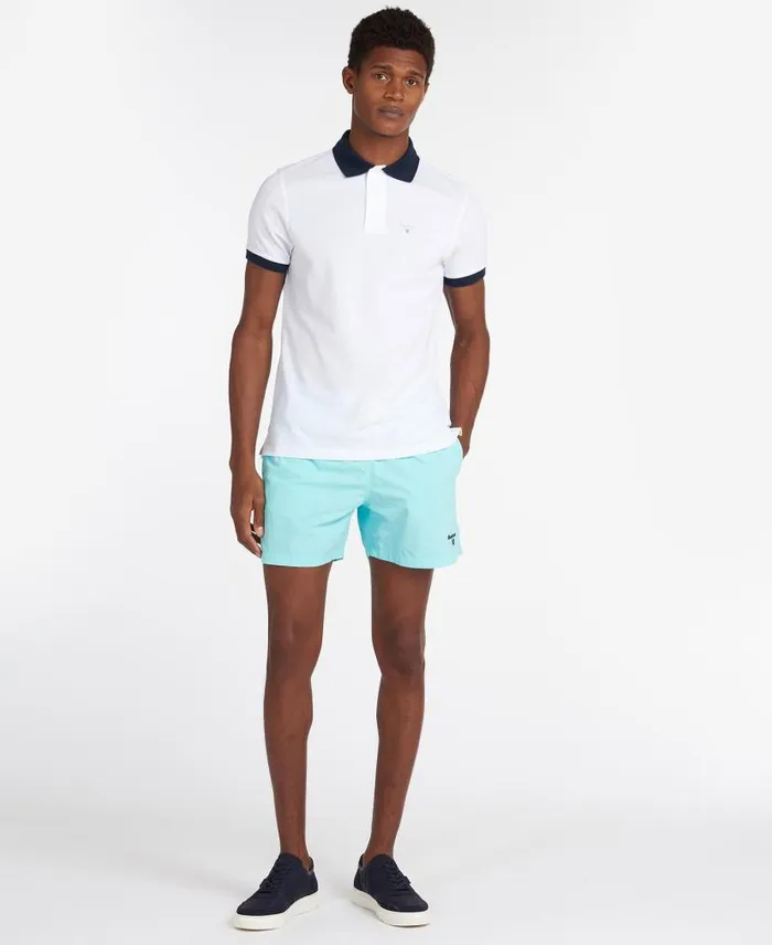 Lynton Polo Shirt Faded Apple Men Barbour Polo Shirts