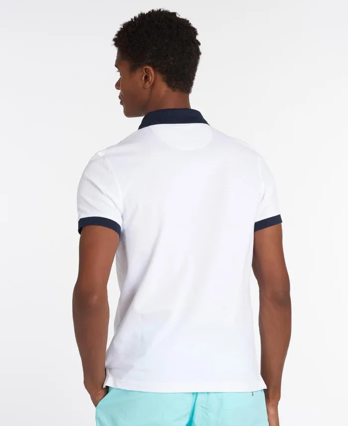 Lynton Polo Shirt Faded Apple Men Barbour Polo Shirts