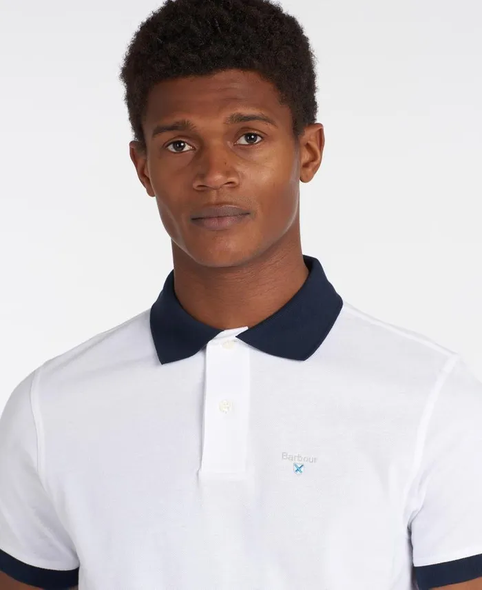 Lynton Polo Shirt Faded Apple Men Barbour Polo Shirts