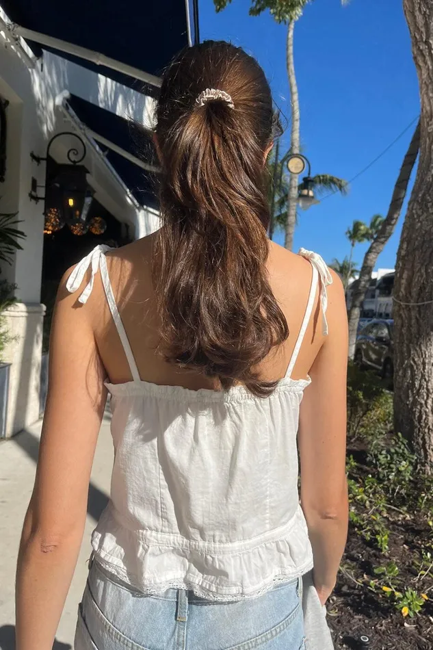 Maeve Top Natural White Women Brandy Melville Tops Maeve Top Natural White Women Brandy Melville Tops