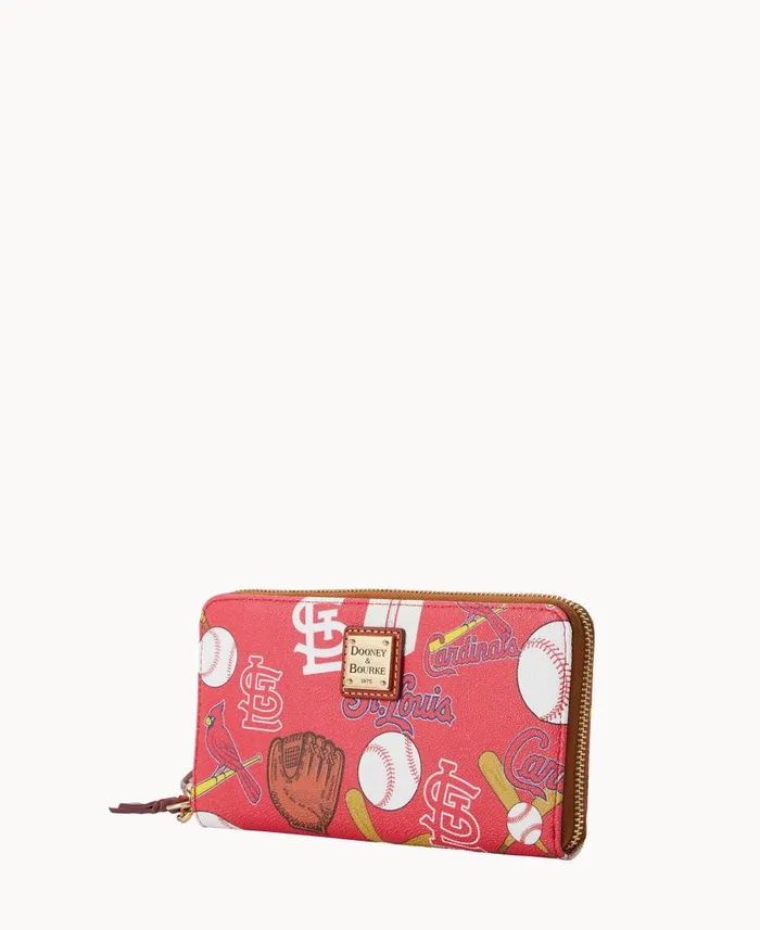ManWoman MLB Cardinals Large Zip Around Wristlet Cardinals Dooney and Bourke Wallets ManWoman MLB Cardinals Large Zip Around Wristlet Cardinals Dooney and Bourke Wallets