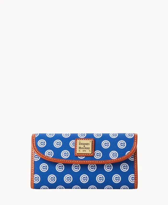 ManWoman MLB Cubs Continental Clutch Cubs Dooney and Bourke Wallets