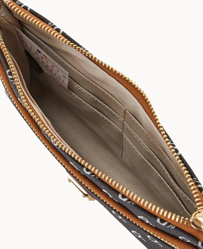 ManWoman MLB Orioles Double Zip Wristlet Orioles Dooney and Bourke Wallets ManWoman MLB Orioles Double Zip Wristlet Orioles Dooney and Bourke Wallets