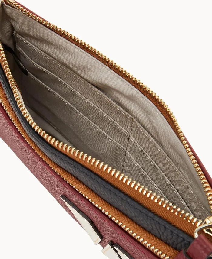ManWoman NFL Commanders Double Zip Wristlet Commanders Dooney and Bourke Wallets ManWoman NFL Commanders Double Zip Wristlet Commanders Dooney and Bourke Wallets