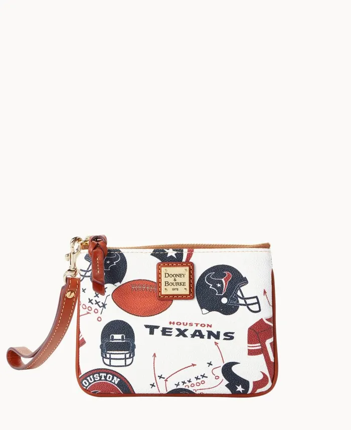 ManWoman NFL Texans Stadium Wristlet Texans Dooney and Bourke Wallets