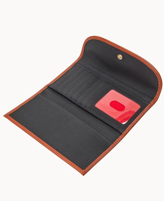 ManWoman Torino Continental Clutch Black Dooney and Bourke Wallets ManWoman Torino Continental Clutch Black Dooney and Bourke Wallets