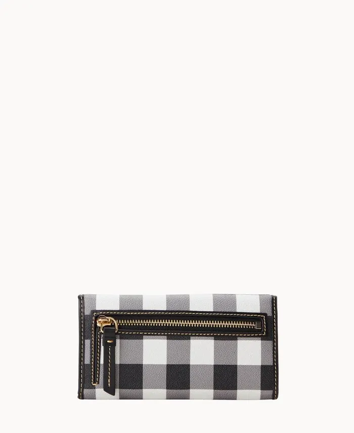 ManWoman Tucker Continental Clutch Black Dooney and Bourke Wallets ManWoman Tucker Continental Clutch Black Dooney and Bourke Wallets