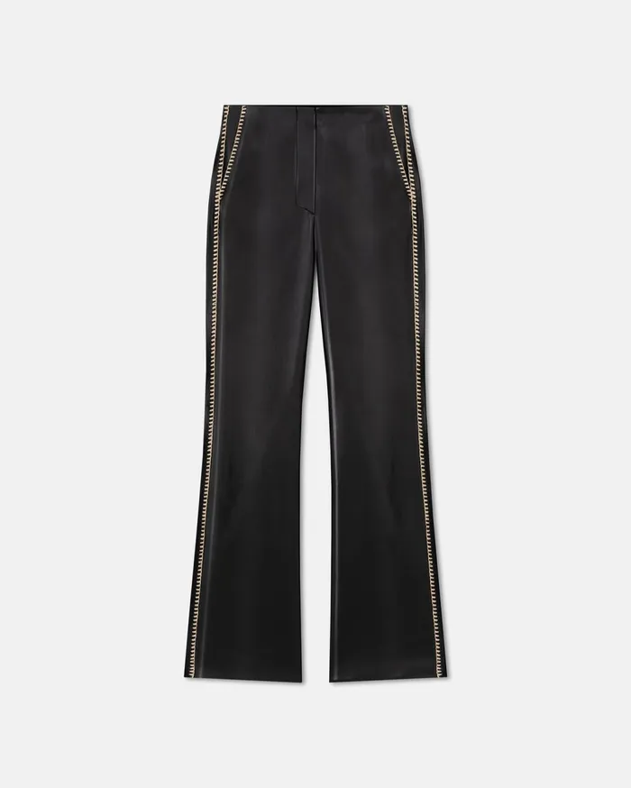 Manola Okobor AltLeather Pants Black Women Nanushka Pants
