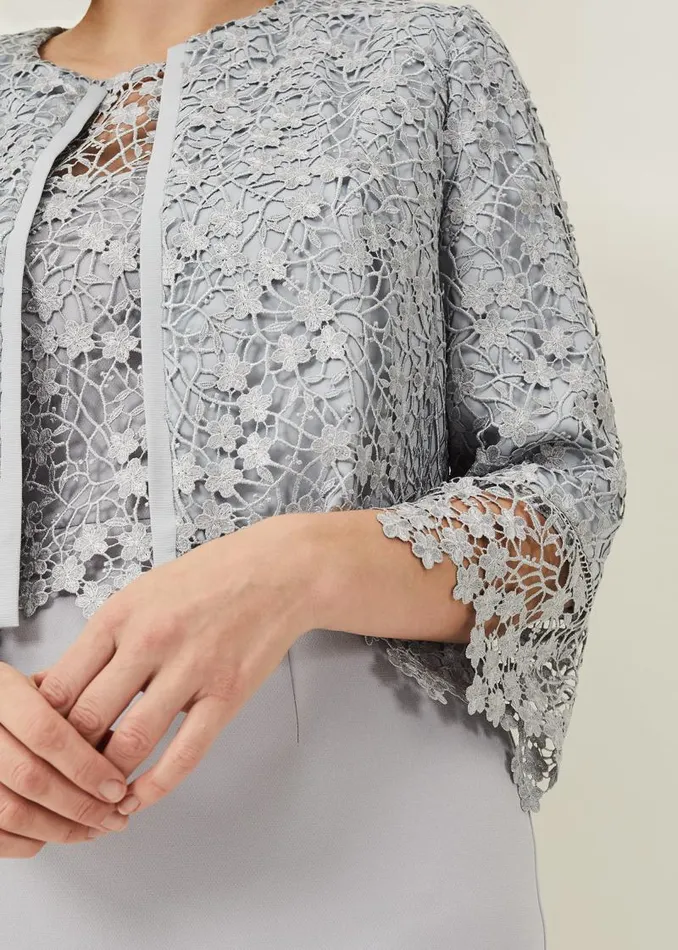 Mariposa Lace Occasion Jacket Mineral Women Phase Eight Jackets
