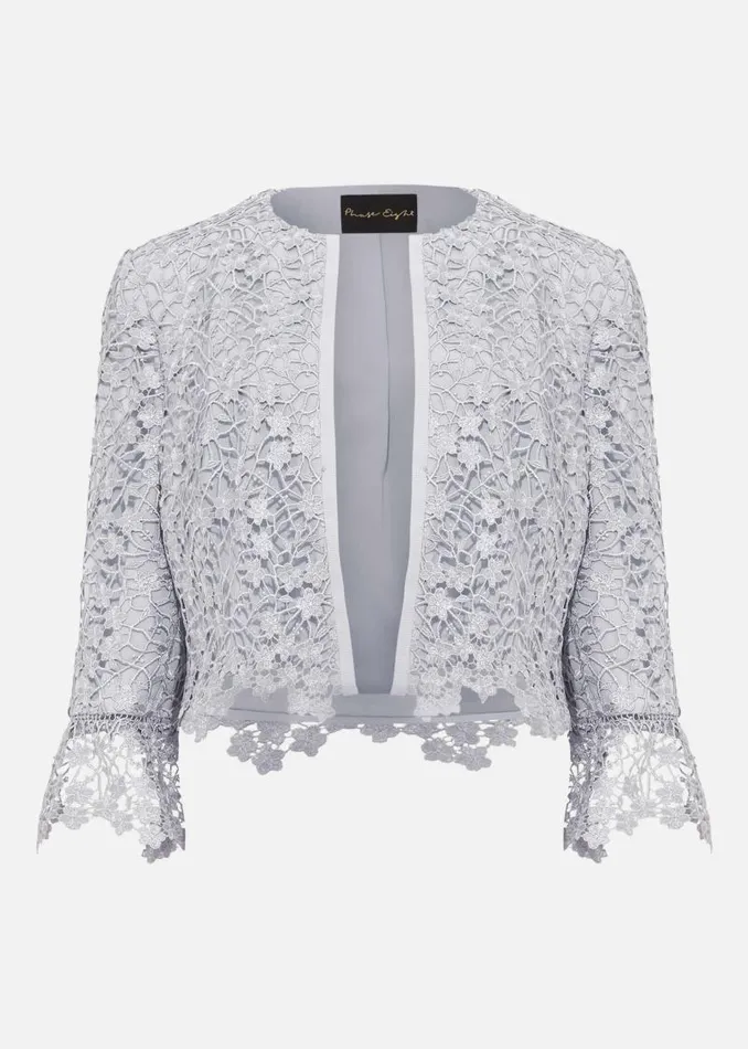 Mariposa Lace Occasion Jacket Mineral Women Phase Eight Jackets