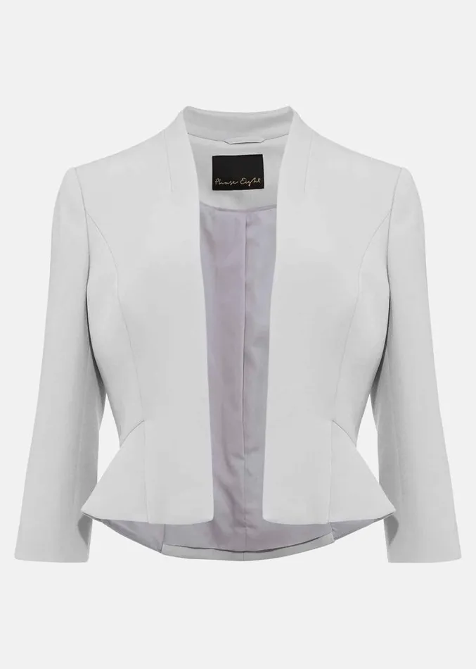 Mariposa Peplum Jacket Mineral Women Phase Eight Jackets