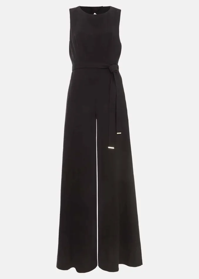 Marta Black Culotte Jumpsuit Black Women Phase Eight Jumpsuits