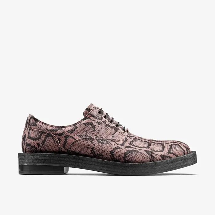 Martine Rose Womens Oxford 2 Rose Textile Women Clarks Loafers and Oxfords