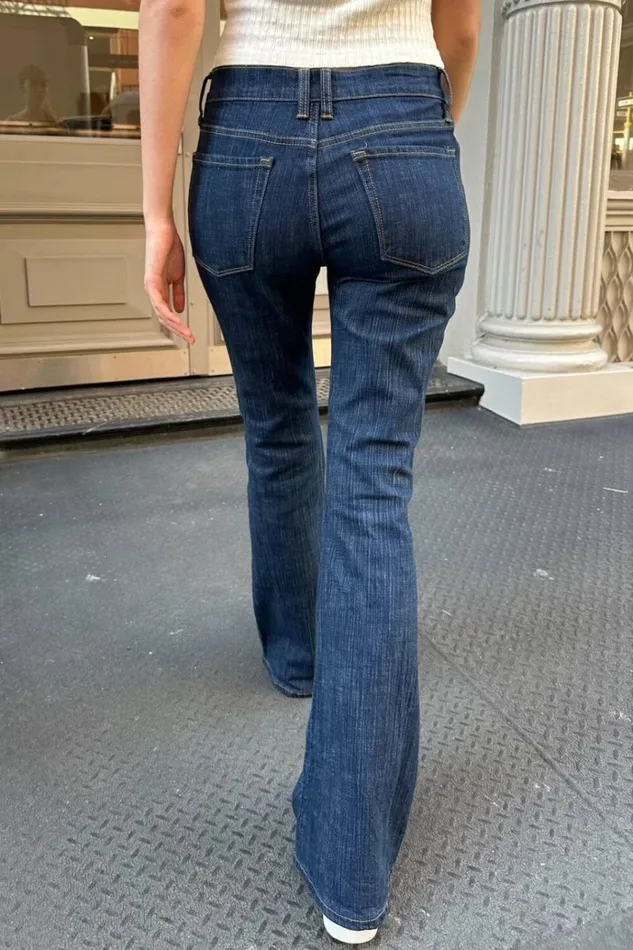 Melody 90039S Jeans Dark Wash 90s Denim Women Brandy Melville Bottoms