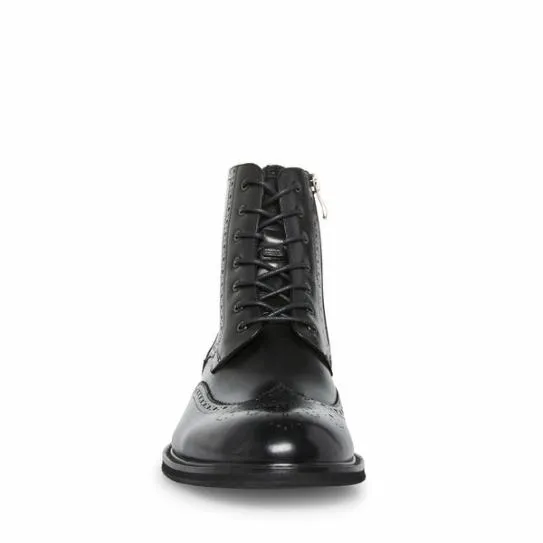 Men039s XANDDY BLACK LEATHER Black Leather Steve Madden Boots Men039s XANDDY BLACK LEATHER Black Leather Steve Madden Boots