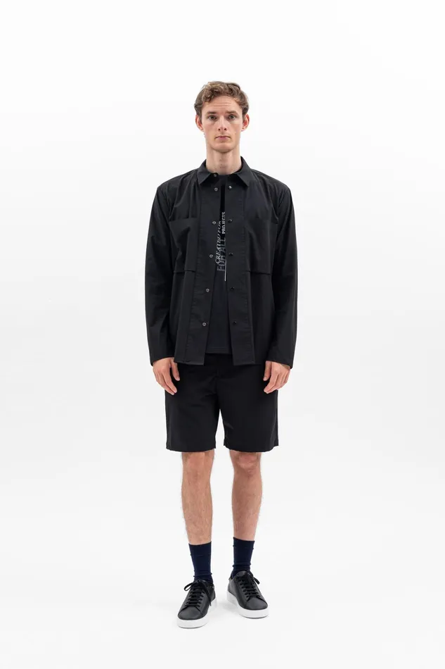 Men Aaren Travel Light Short Black Norse Projects Shorts