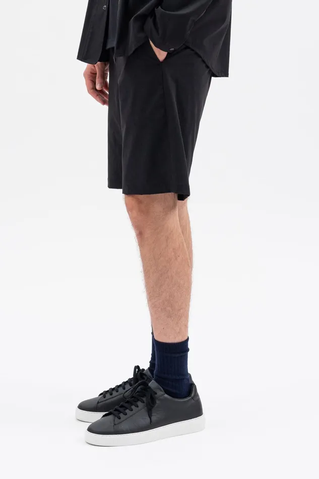 Men Aaren Travel Light Short Black Norse Projects Shorts