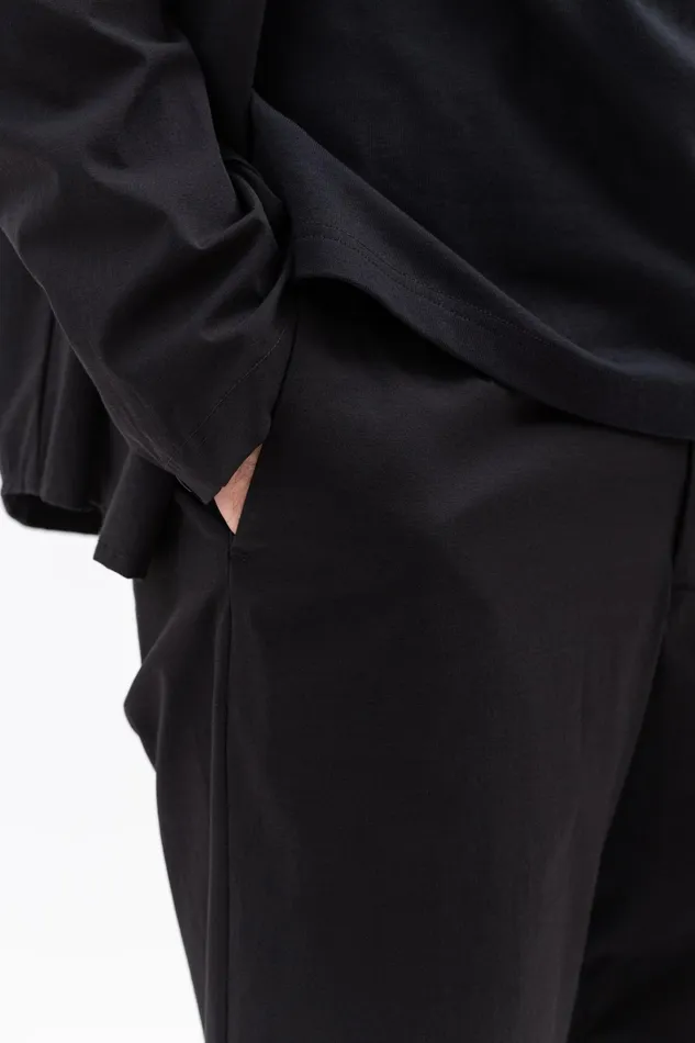 Men Aaren Travel Light Short Black Norse Projects Shorts