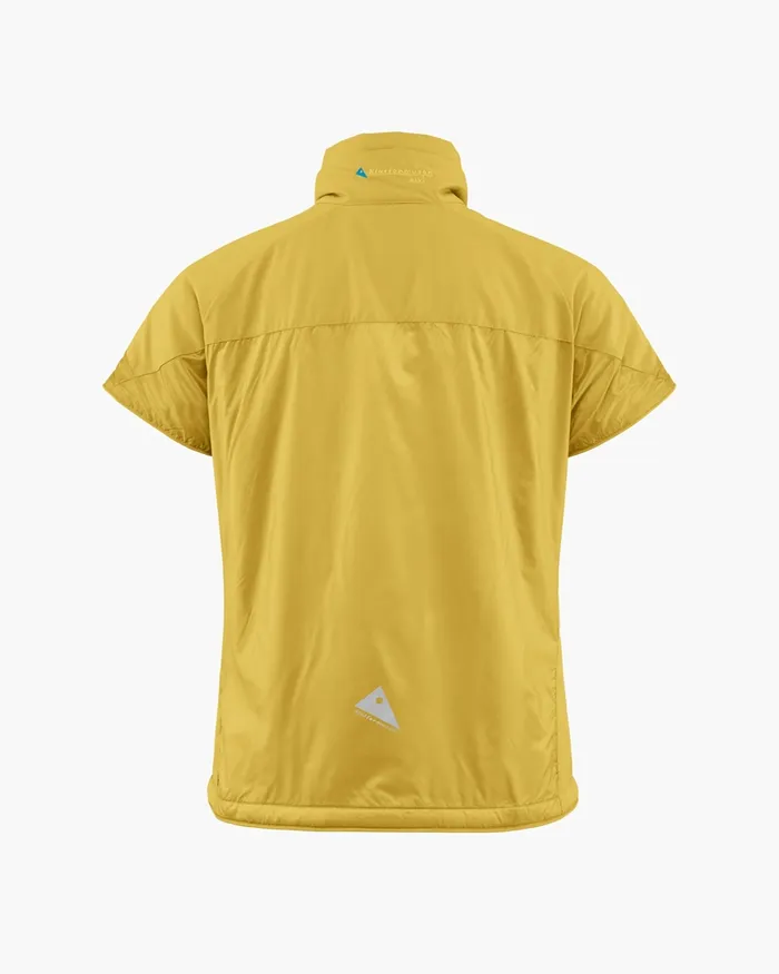 Men Alv PrimaLoft Tee Dusty Yellow Klttermusen Down and Insulated Jackets