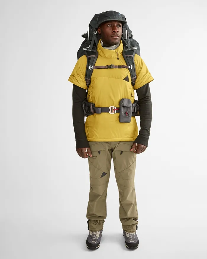 Men Alv PrimaLoft Tee Dusty Yellow Klttermusen Down and Insulated Jackets