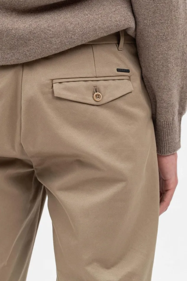 Men Andersen Gabardine Chino Utility Khaki Norse Projects Trousers