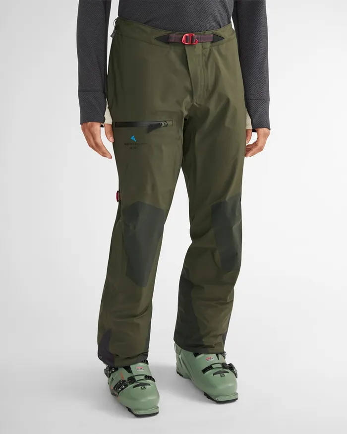 Men Andvare 134 Levitend Cutan Snow Pant Rosin Green Klttermusen Waterproof Pants