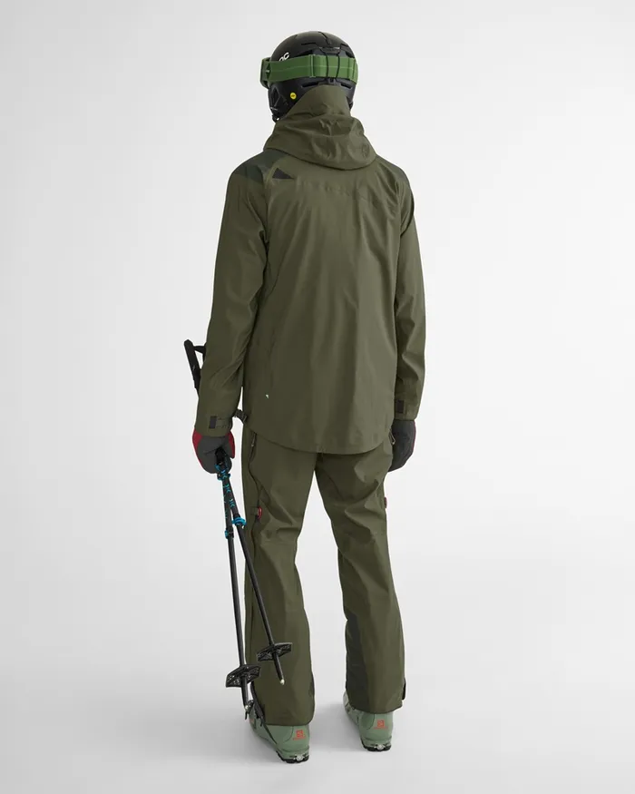 Men Andvare 134 Levitend Cutan Snow Pant Rosin Green Klttermusen Waterproof Pants