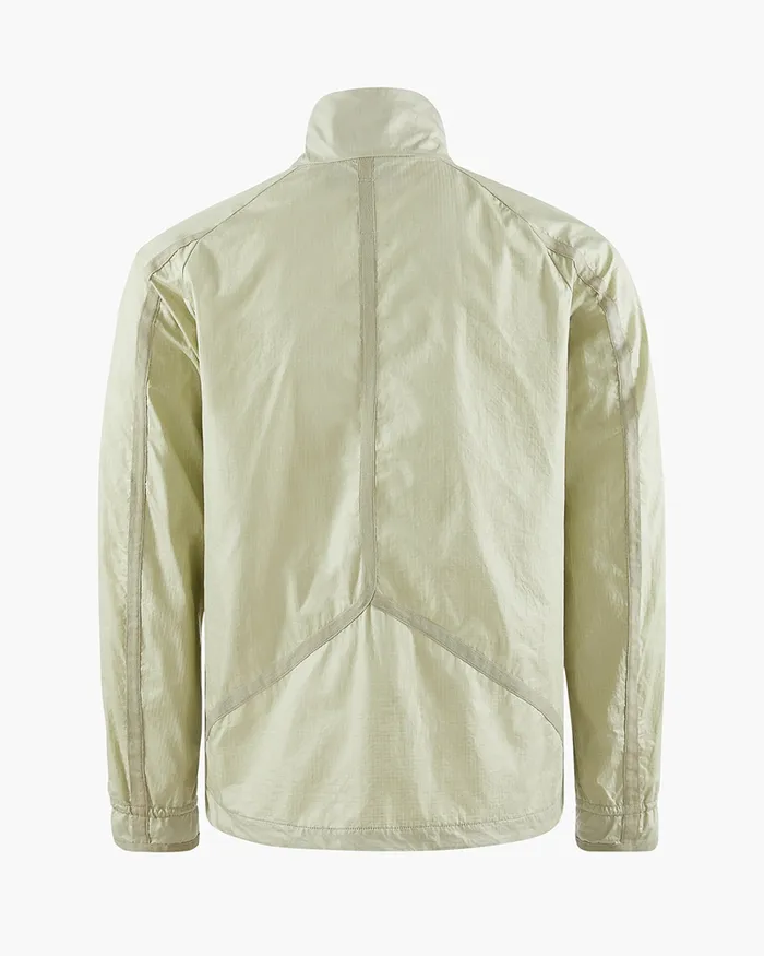 Men Ansur Windproof Jacket Swamp Greensilver Green Klttermusen Wind Resistant Jackets
