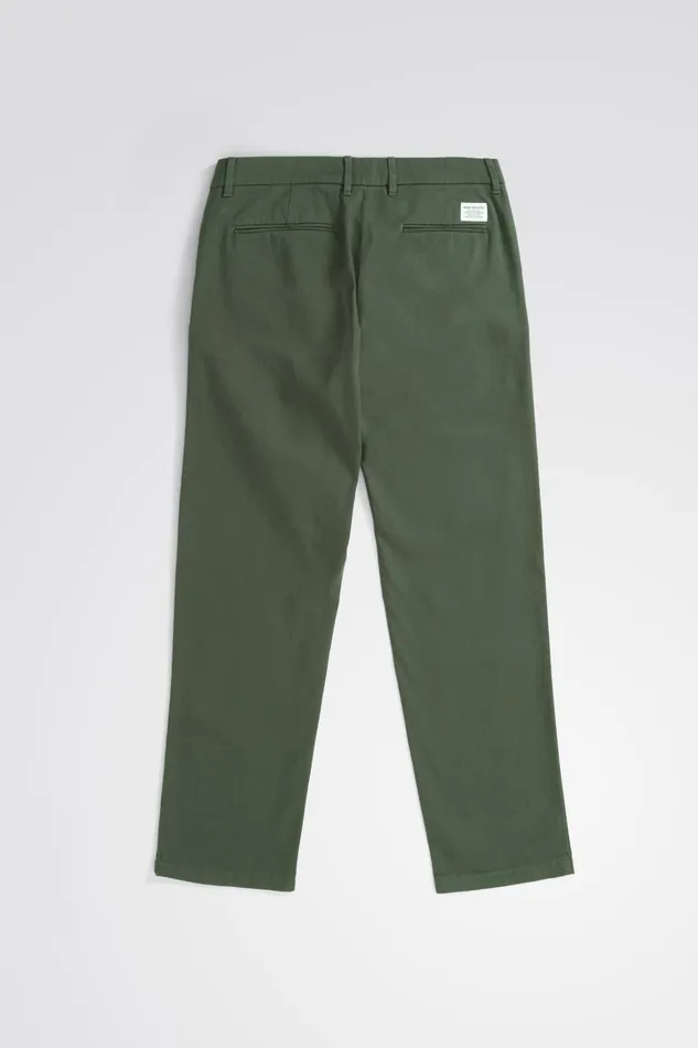 Men Aros Regular Light Stretch Chino Spruce Green Norse Projects Trousers