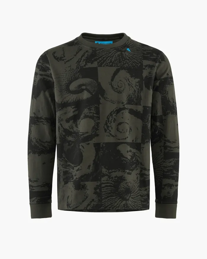 Men Ask LongSleeve Tee Hurricane Rosin Green Klttermusen TShirts