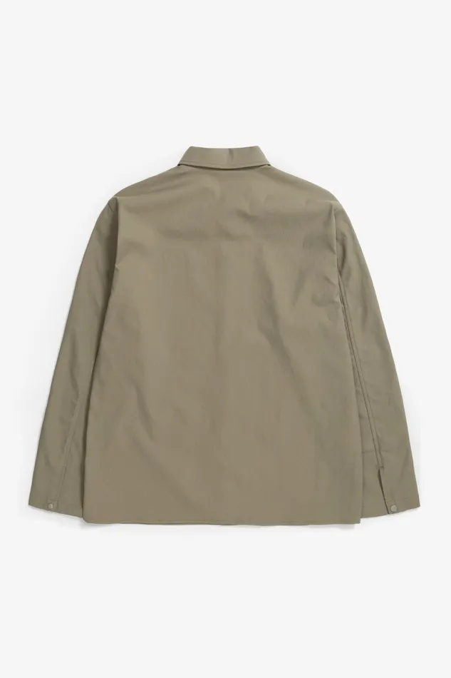 Men Carsten Solotex Twill Shirt LS Sediment Green Norse Projects Shirting