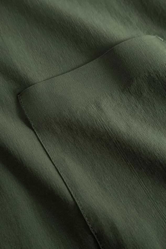 Men Carsten Travel Light Spruce Green Norse Projects Shirting