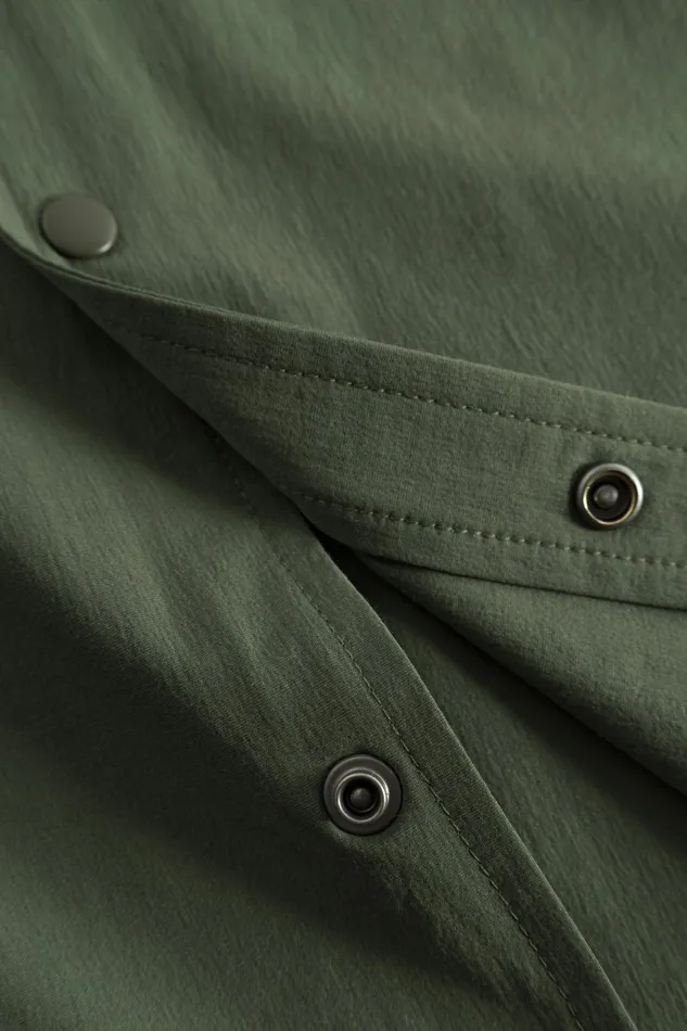 Men Carsten Travel Light Spruce Green Norse Projects Shirting