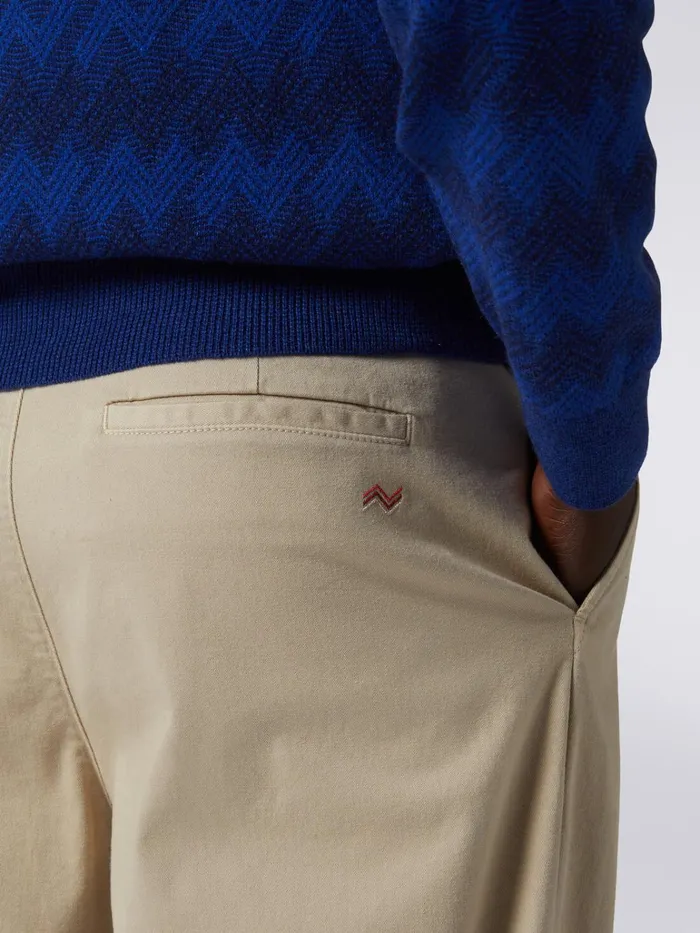 Men Cotton Chino Trousers Silver Missoni Trousers Men Cotton Chino Trousers Silver Missoni Trousers