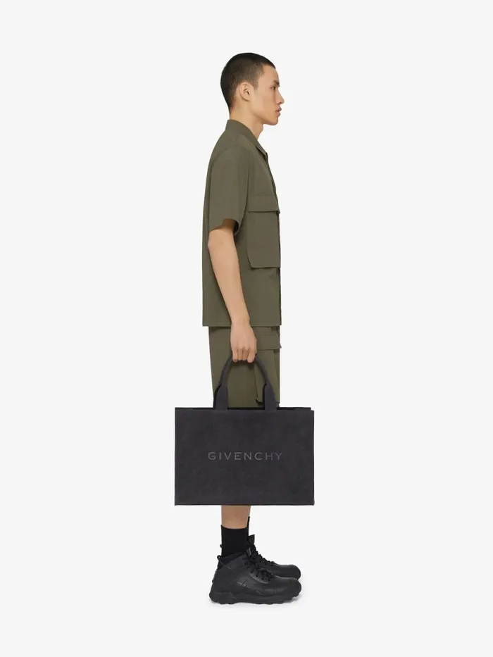 Men Crossbody Bags Givenchy GIVENCHY Tote Bag In Canvas Black
