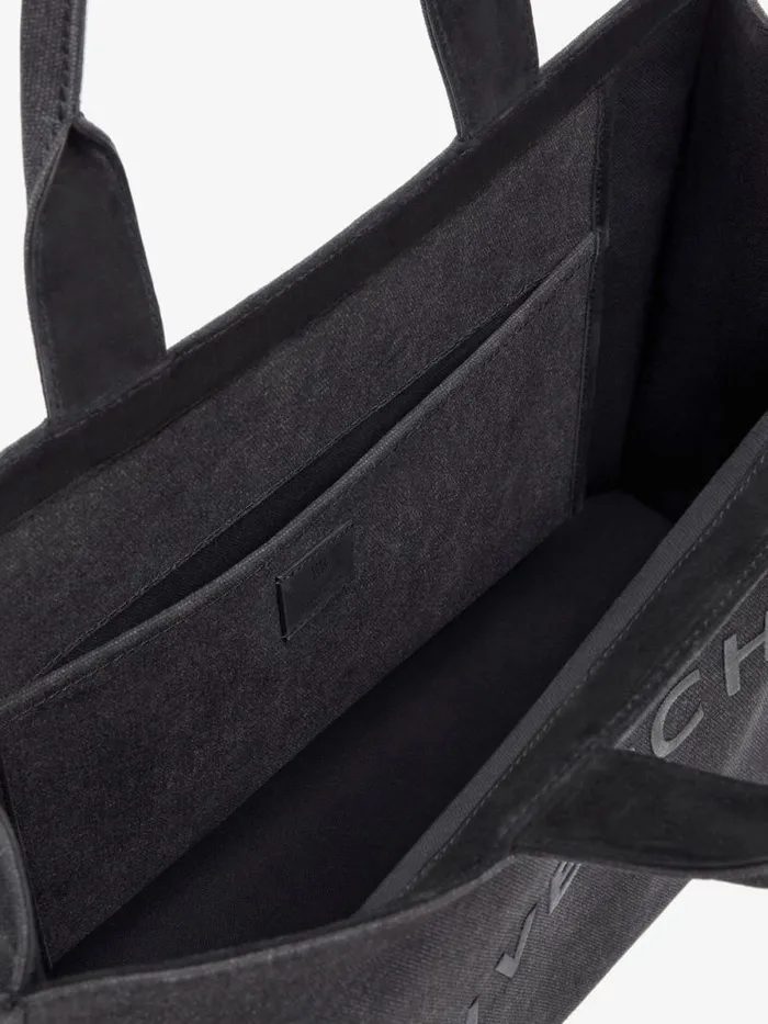 Men Crossbody Bags Givenchy GIVENCHY Tote Bag In Canvas Black