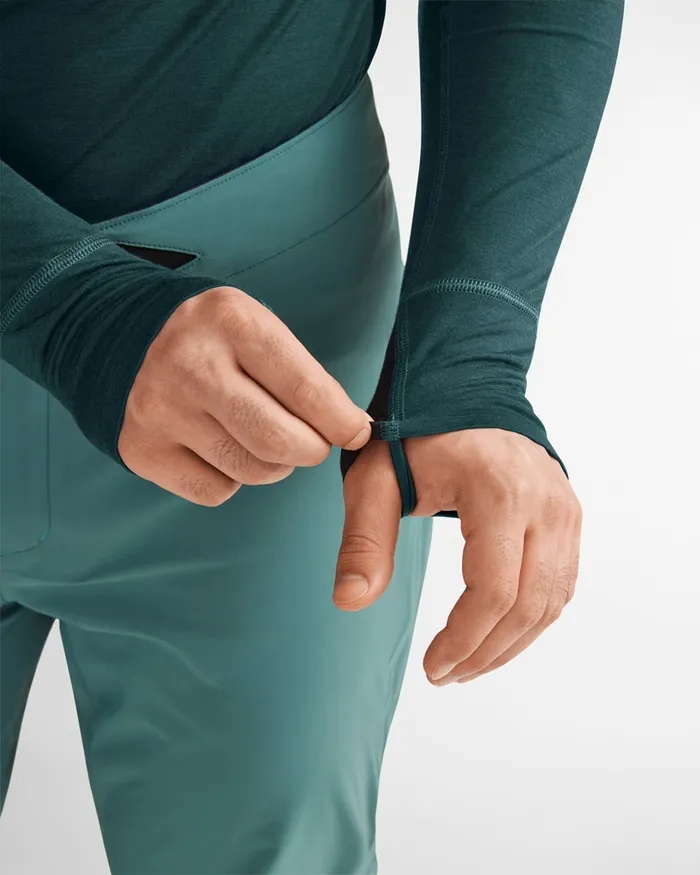 Men Fafne Baselayer Crewneck Faded Green Klttermusen Base Layers