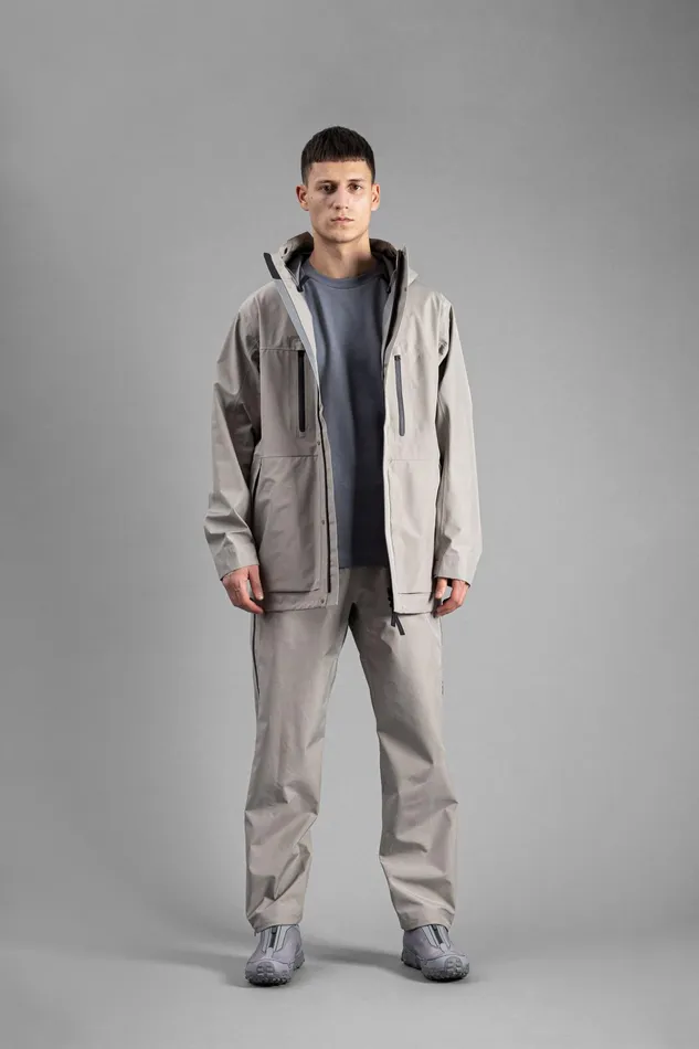 Men GoreTex 3L Rain Pant Mid Khaki Norse Projects Trousers