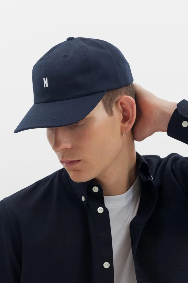 Men GoreTex Infinium Sports Cap Dark Navy Norse Projects Caps