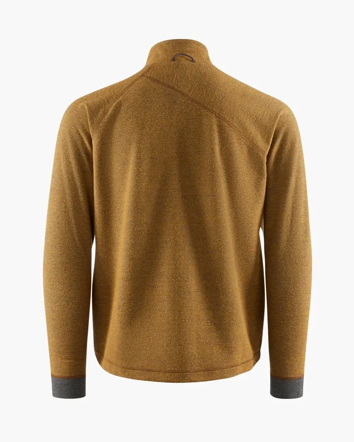 Men Hdur Zip Jacket Mustard Klttermusen Fleeces and Sweaters