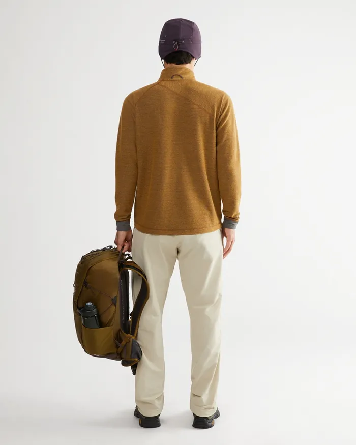 Men Hdur Zip Jacket Mustard Klttermusen Fleeces and Sweaters